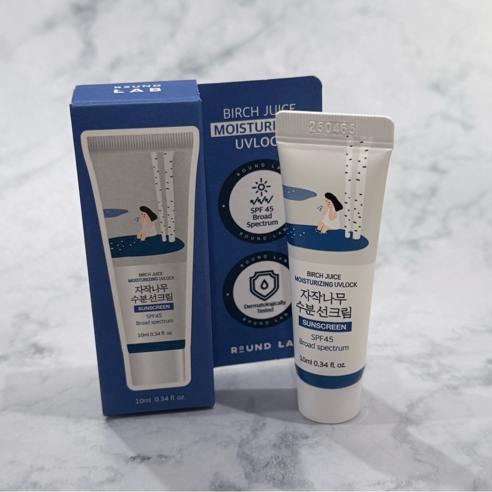 Round Lab Birch Juice Sunscreen Travel size